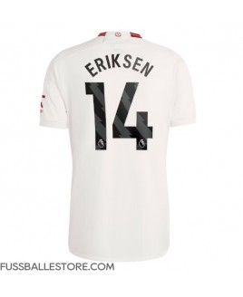 Günstige Manchester United Christian Eriksen #14 3rd trikot 2023-24 Kurzarm